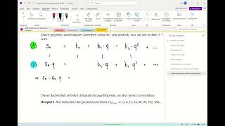 Geometrische Reihe Formel 2 [upl. by Rickey628]