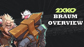 2XKO DEVS TAUGHT ME BRAUM AT EVO BRAUM OVERVIEW [upl. by Tiffa]