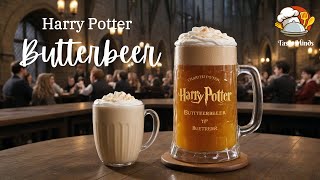 Harry Potters Enchanted Butterbeer Recipe  Brew Your Own Magical Drink  Cinematic Cuisine Ep 3 [upl. by Aihsia]