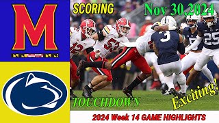 Penn State vs Maryland WEEK 14 FULL GAME 1stQtr Nov 302024 Mens College Football [upl. by Sanford]