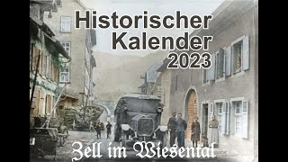 Zell anno dazumal historischer Kalender von Zell für 2023 [upl. by Vaden]