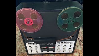 Tandberg TD 20 A 10quot Reel to Reel PlayerRecorder For Parts or Repairs [upl. by Kimon]