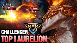 WILD RIFT AURELION SOL  TOP 1 AURELION SOL GAMEPLAY  CHALLENGER RANKED [upl. by Llednor]