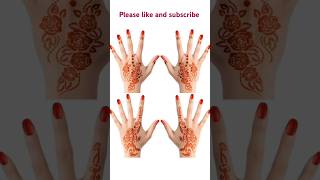 मेंहदी  Mehndi  mehndi mehndidesign mehendi design shorts ytshorts youtubeshorts viral [upl. by Aural]