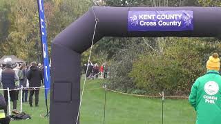 Under 13 Boys Kent Cross Country League at Danson Park 9th November 2024 [upl. by Trakas897]