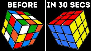 Solve a 3x3 Rubiks Cube In a Few Minutes  Beginners Guide Step By Step [upl. by Bahner]