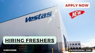 Vestas India Hirings Fresher Trainee Engineers  OFF Campus Drive 2024  2023  2022 Batch Hiring [upl. by Leahkim]