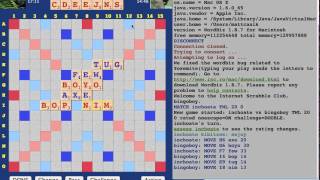 Expert Scrabble Game 16 vs Jackson Smylie [upl. by Seaver349]