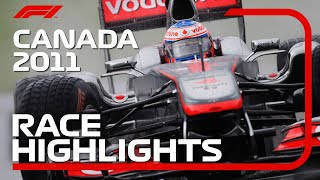 2011 Canadian Grand Prix Race Highlights [upl. by Hickey]