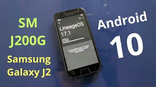 Android 10 in Samsung Galaxy J2 😍 Lineage OS 171 FOR SM J200G  Best custom rom for Galaxy J2 [upl. by Becky917]