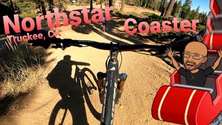 Northstar Truckee CA MTB  Coaster  Why Do They Paint the Rocks 92224 [upl. by Kannav]