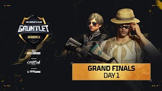 TEC GAUNTLET SEASON 2  PUBG BATTLEGROUNDS  GRAND FINALS  DAY 1 [upl. by Shorter]