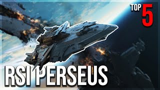 Best Uses RSI Perseus  Star Citizen  Ship Review [upl. by Eelyac]