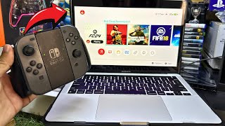 How To Connect Nintendo Switch to Macbook 2024 [upl. by Hadsall]