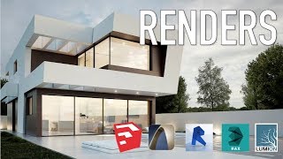 5 Programas para hacer RENDERS ARQUITECTONICOS [upl. by Brigit]