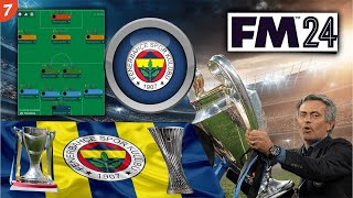 FM24 Fenerbahçe FM24 Ücretsiz OLDU Bölüm 7 [upl. by Kneeland]