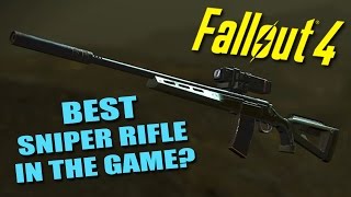 FALLOUT 4 The Best Sniper Rifle in the Game  Over 2500 Damage 50cal Double Damage Legendary [upl. by Nytsyrk179]