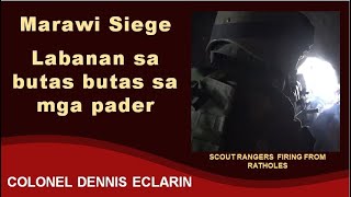 Marawi Siege Labanan sa mga butas butas sa pader o rathole [upl. by Danieu170]