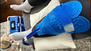 RLXLOKY Cold Therapy Unit for Pain ReliefCold Therapy System Knee Ice Therapy Machine Review [upl. by Forward]