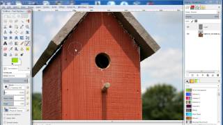 How to Change Color of an Object in GIMP [upl. by Ecniv]