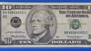 BUY VIDEO 10 Dollar banknote series 1999 [upl. by Christiansen]