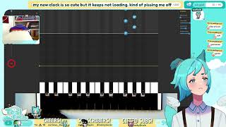 【MELODICS】piano study 👁️🩵 [upl. by Ahtera860]