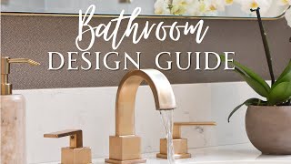 Bathroom Design Guide to Help Design Your Bathroom in 2024 [upl. by Terrance]