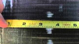 How To Measure Condenser Coils Part 2 HVAC Coils Ac Coils [upl. by Deys]