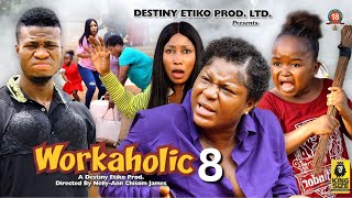 WORKAHOLIC 8  DESTINY ETIKO EBUBE OBIO ZICSALOMA 2023 Latest Nigerian Nollywood Movie [upl. by Forrer]