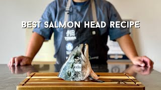 BEST Salmon Head Recipe I Have Ever Made [upl. by Ecal]