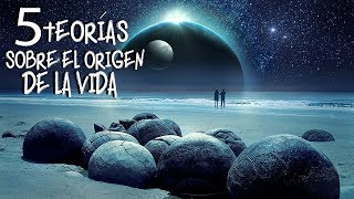 5 Teorías sobre el origen de la vida 👽 TOP  RANK  Biología [upl. by Aicinat192]