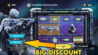 CHOOSE YOUR DISCOUNT EVENT CP COST LEGENDARY BK57 FLASH FREEZE CODM S9 2024 COD MOBILE SEASON 9 [upl. by Melas]