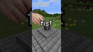 Breaking Reinforced Deepslate with your Hand  shorts minecraft gaming [upl. by Gusti]