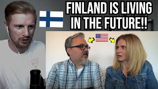 Reaction To 49 Strange Differences This American Noticed about Finland [upl. by Nylzzaj477]