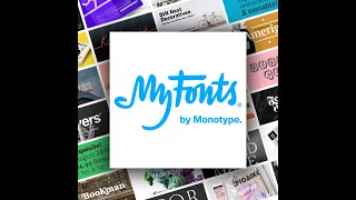 MyFonts Premium Font Collection [upl. by Nicolella]