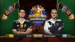 Swidz vs Bunnyhoppor  Finals  Hearthstone Grandmasters Europe 2020 Season 1  Week 3 [upl. by Sillsby401]