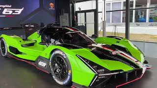 Lamborghini Hypercar SC63 debutto mondiale La racconta il designer Mitja Borkert [upl. by Ahso]