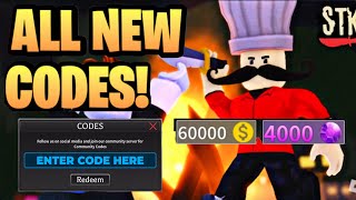 NEW ALL WORKING CODES FOR SURVIVE THE KILLER IN 2024 ROBLOX SURVIVE THE KILLER CODES [upl. by Connolly459]