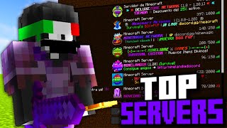 🥇TOP 5 Mejores Servidores de Minecraft 120 No Premium  Premium JAVA BEDROCK [upl. by Enieledam625]