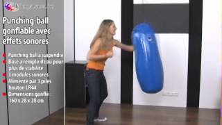 NC1771PUNCHINGBALL GONFLABLE AVEC EFFETS SONORES [upl. by Ahsiadal136]