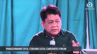 QampA with Cebu City mayoral candidate Tommy Osmeña [upl. by Nosreve282]