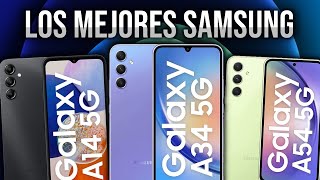 TOP 7 Mejores Celulares Samsung RECOMENDADOS ¿Que Galaxy comprar [upl. by Kerwon420]