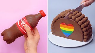 Easy amp Quick Cake Decorating Tutorials for Everyone  So Tasty Cake Decoration Ideas [upl. by Aynek]