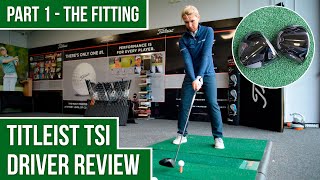 TITLEIST TSI DRIVER REVIEW  PART 1 Sophie gets custom fitted at The Belfry  Golfalot Review [upl. by Iatnahs19]