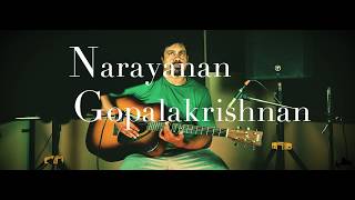 Eastern Blues  An Original Guitar Improv  Narayanan Gopalakrishnan [upl. by Adohr]