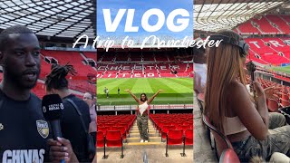 VLOG ADEOLA WANNA ROLL WITH THE BALLERS  A TRIP TO MANCHESTER [upl. by Ahsrav]