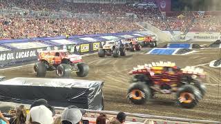 Monster Jam Tampa 2024 Show 1 Intros [upl. by Ardrey322]