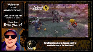 Fallout76 Season 18 More Aliens invaders to stop and plenty of work to be done in the Wasteland [upl. by Oiceladni]