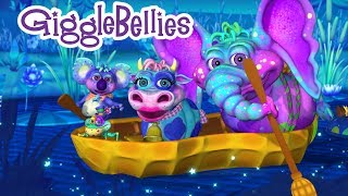 Row Row Row Your Boat  Nursery Rhymes  GiggleBellies [upl. by Sascha]