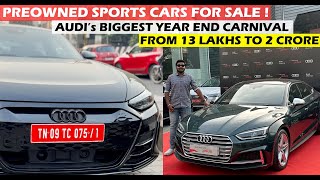 13 LAKHS TO 2 CRORE 😍 Preowned SPORTS amp Premium LUXURY Cars For Sale in CHENNAI [upl. by Hgielanna]